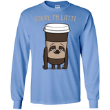 T-Shirts Carolina Blue / S I'm Latte Men's Long Sleeve T-Shirt