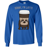 T-Shirts Royal / S I'm Latte Men's Long Sleeve T-Shirt