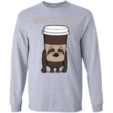 T-Shirts Sport Grey / S I'm Latte Men's Long Sleeve T-Shirt