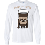 T-Shirts White / S I'm Latte Men's Long Sleeve T-Shirt