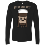 T-Shirts Black / S I'm Latte Men's Premium Long Sleeve