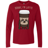 T-Shirts Cardinal / S I'm Latte Men's Premium Long Sleeve