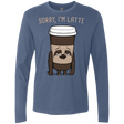 T-Shirts Indigo / S I'm Latte Men's Premium Long Sleeve