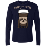 T-Shirts Midnight Navy / S I'm Latte Men's Premium Long Sleeve