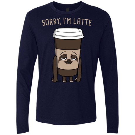T-Shirts Midnight Navy / S I'm Latte Men's Premium Long Sleeve