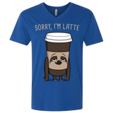 T-Shirts Royal / X-Small I'm Latte Men's Premium V-Neck