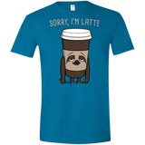 T-Shirts Antique Sapphire / S I'm Latte Men's Semi-Fitted Softstyle