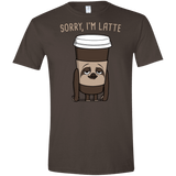 T-Shirts Dark Chocolate / S I'm Latte Men's Semi-Fitted Softstyle