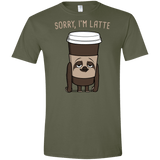 T-Shirts Military Green / S I'm Latte Men's Semi-Fitted Softstyle