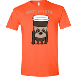 T-Shirts Orange / S I'm Latte Men's Semi-Fitted Softstyle