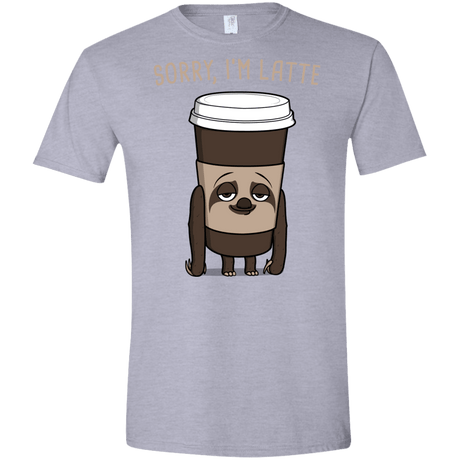 T-Shirts Sport Grey / X-Small I'm Latte Men's Semi-Fitted Softstyle