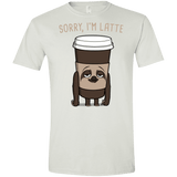 T-Shirts White / X-Small I'm Latte Men's Semi-Fitted Softstyle