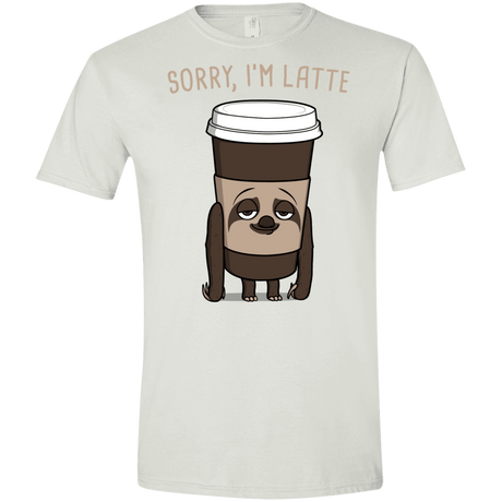 T-Shirts White / X-Small I'm Latte Men's Semi-Fitted Softstyle