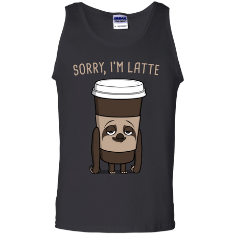 T-Shirts Black / S I'm Latte Men's Tank Top