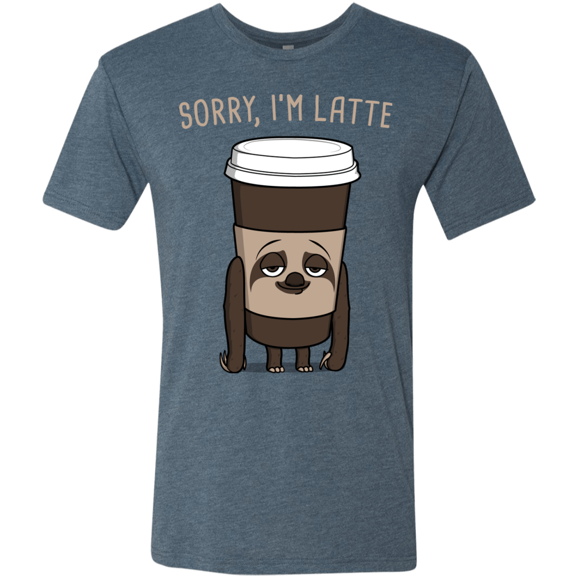 T-Shirts Indigo / S I'm Latte Men's Triblend T-Shirt