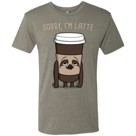 T-Shirts Venetian Grey / S I'm Latte Men's Triblend T-Shirt