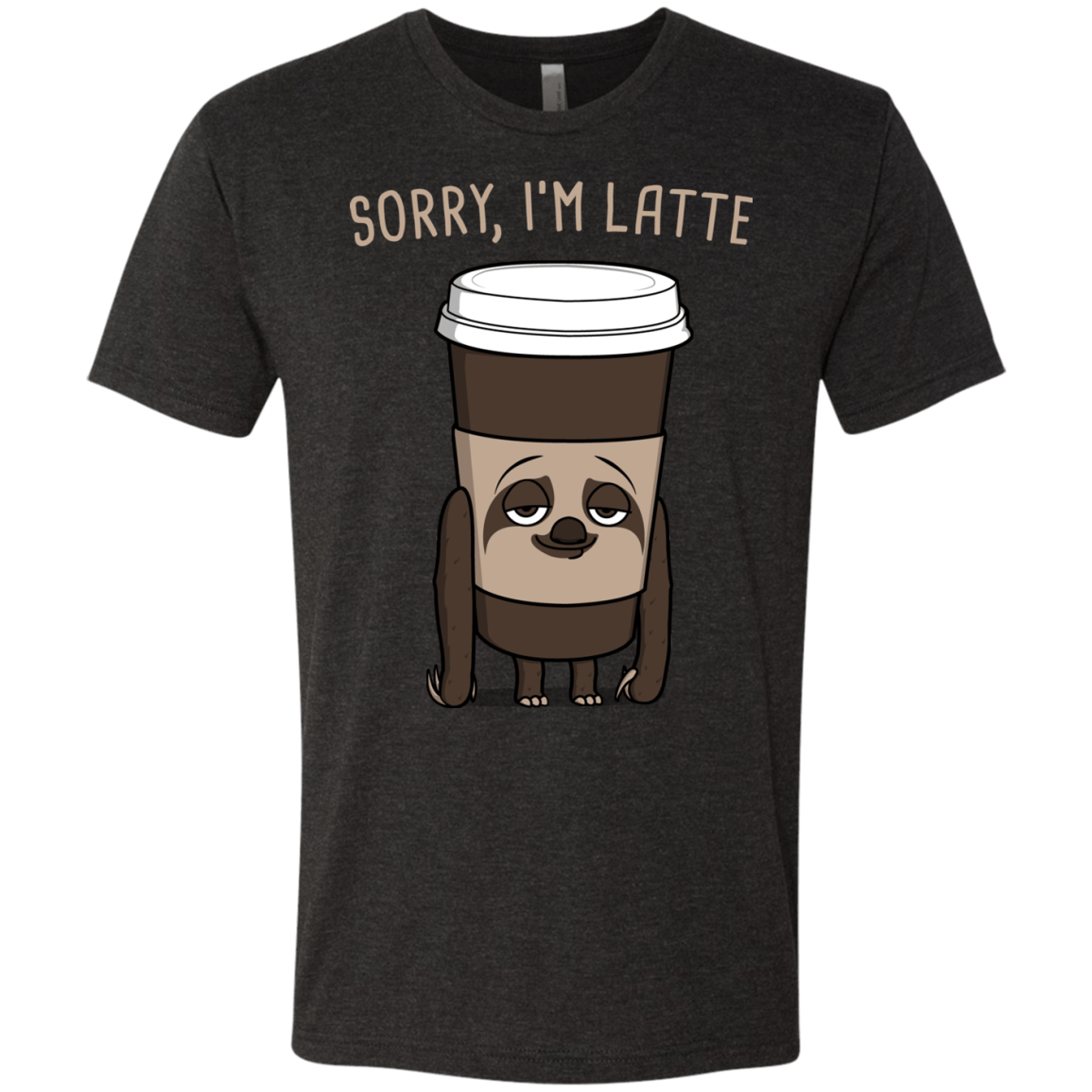 T-Shirts Vintage Black / S I'm Latte Men's Triblend T-Shirt