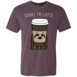 T-Shirts Vintage Purple / S I'm Latte Men's Triblend T-Shirt