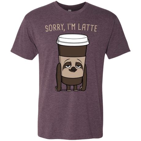T-Shirts Vintage Purple / S I'm Latte Men's Triblend T-Shirt