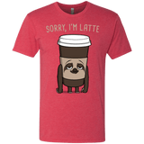 T-Shirts Vintage Red / S I'm Latte Men's Triblend T-Shirt
