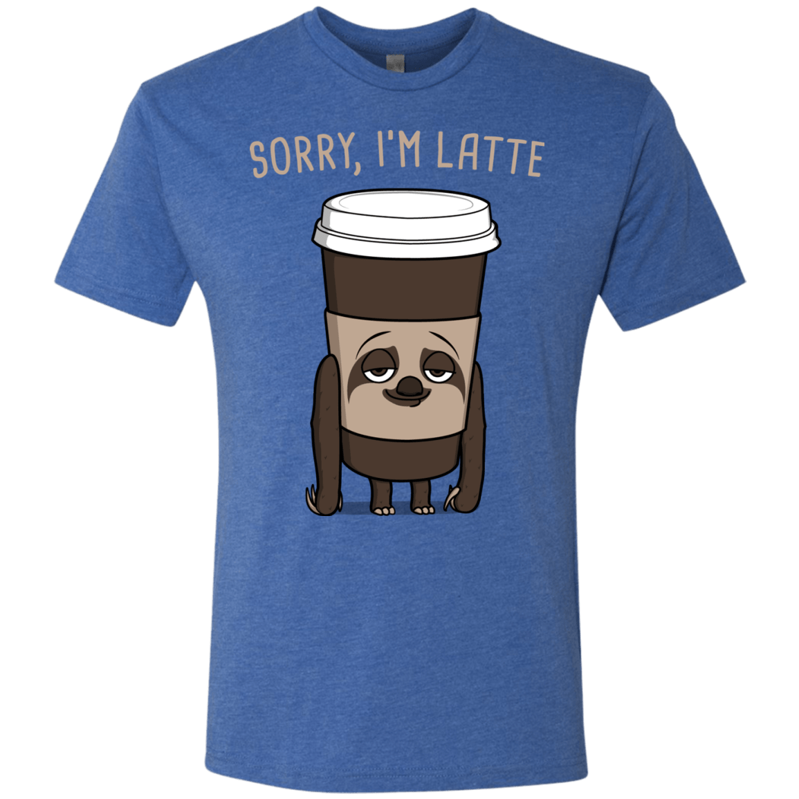 T-Shirts Vintage Royal / S I'm Latte Men's Triblend T-Shirt