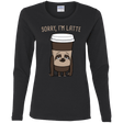 T-Shirts Black / S I'm Latte Women's Long Sleeve T-Shirt