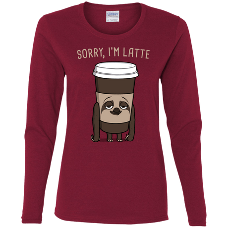 T-Shirts Cardinal / S I'm Latte Women's Long Sleeve T-Shirt