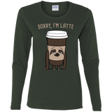 T-Shirts Forest / S I'm Latte Women's Long Sleeve T-Shirt