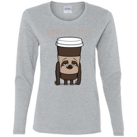 T-Shirts Sport Grey / S I'm Latte Women's Long Sleeve T-Shirt