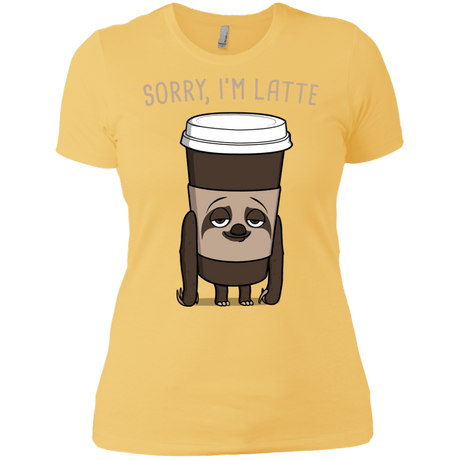 T-Shirts Banana Cream/ / X-Small I'm Latte Women's Premium T-Shirt