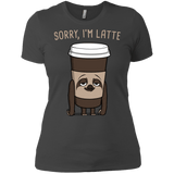 T-Shirts Heavy Metal / X-Small I'm Latte Women's Premium T-Shirt