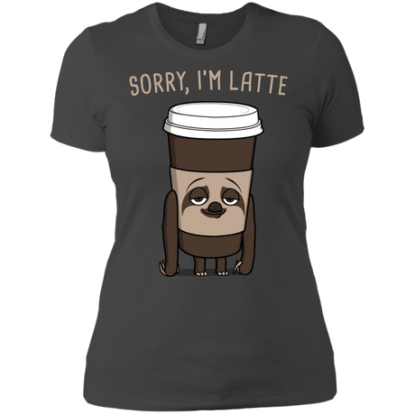 T-Shirts Heavy Metal / X-Small I'm Latte Women's Premium T-Shirt