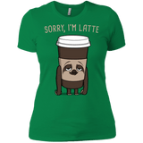 T-Shirts Kelly Green / X-Small I'm Latte Women's Premium T-Shirt