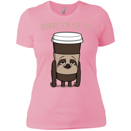 T-Shirts Light Pink / X-Small I'm Latte Women's Premium T-Shirt