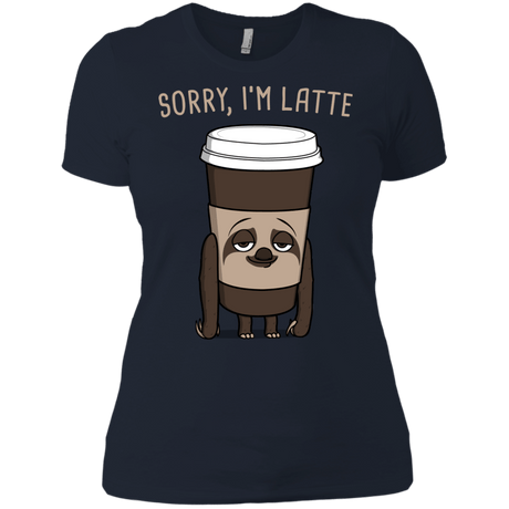 T-Shirts Midnight Navy / X-Small I'm Latte Women's Premium T-Shirt