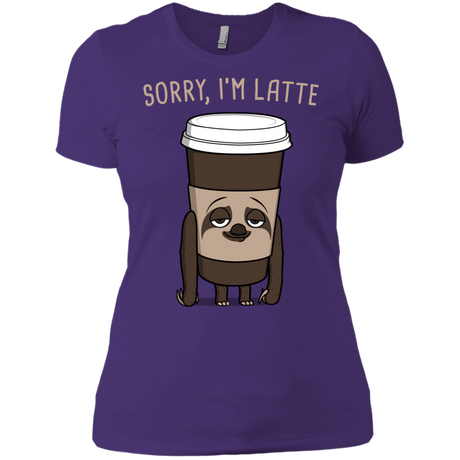 T-Shirts Purple Rush/ / X-Small I'm Latte Women's Premium T-Shirt
