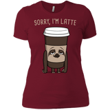 T-Shirts Scarlet / X-Small I'm Latte Women's Premium T-Shirt