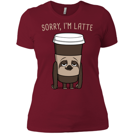 T-Shirts Scarlet / X-Small I'm Latte Women's Premium T-Shirt