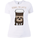 T-Shirts White / X-Small I'm Latte Women's Premium T-Shirt