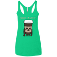 T-Shirts Envy / X-Small I'm Latte Women's Triblend Racerback Tank