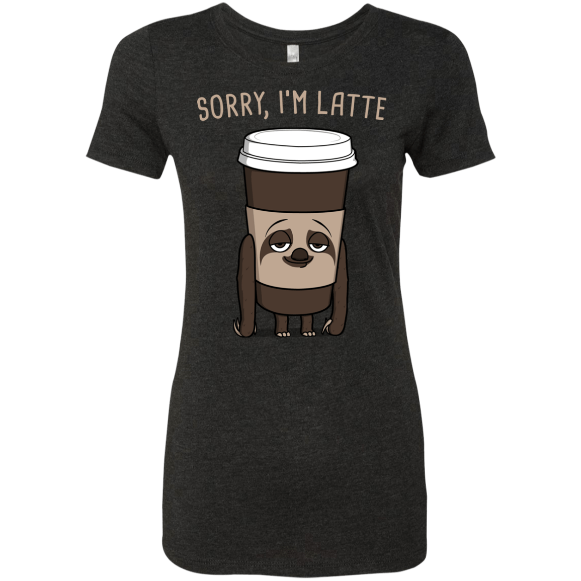 T-Shirts Vintage Black / S I'm Latte Women's Triblend T-Shirt
