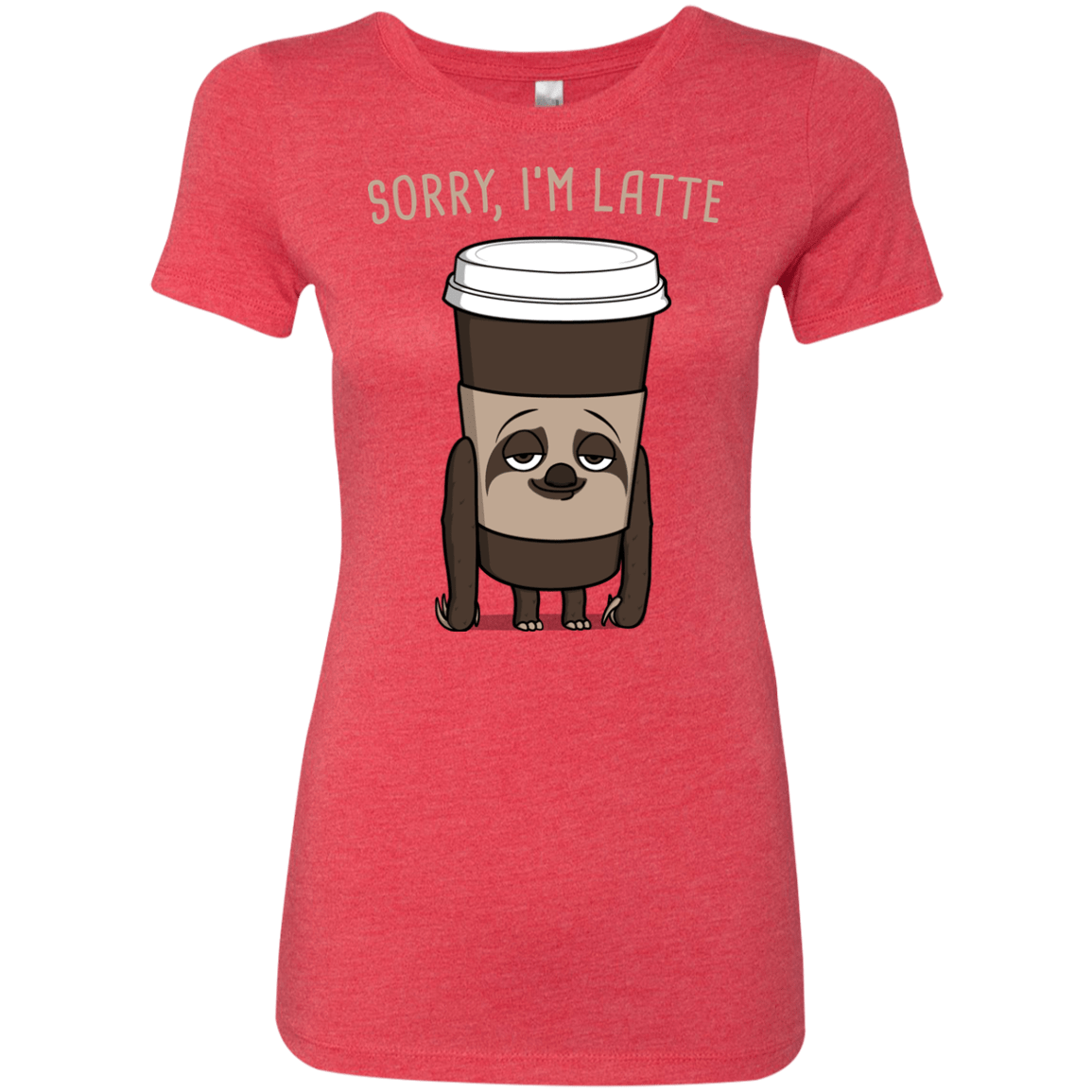 T-Shirts Vintage Red / S I'm Latte Women's Triblend T-Shirt
