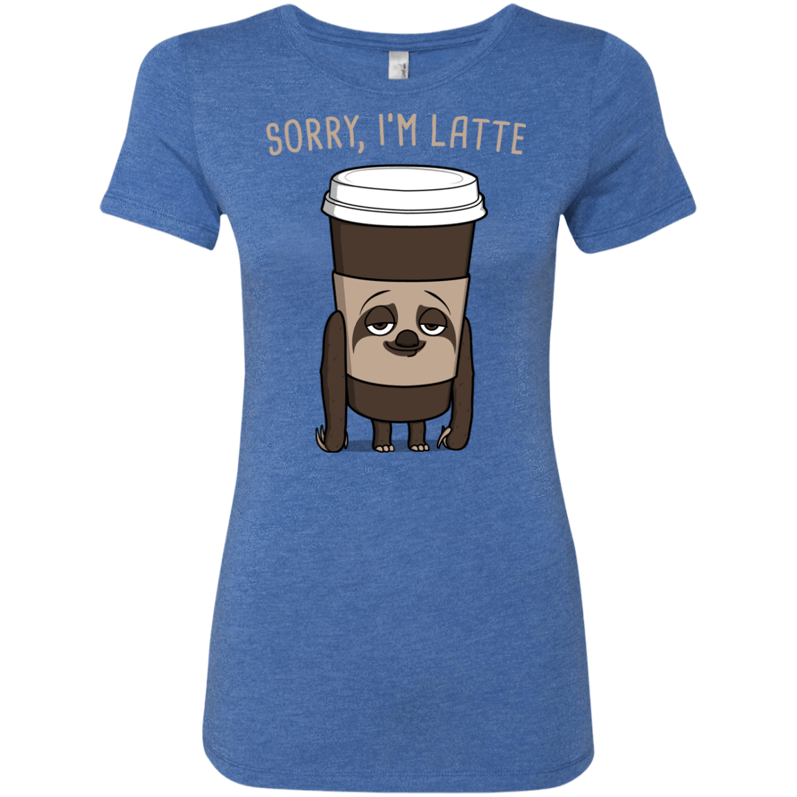 T-Shirts Vintage Royal / S I'm Latte Women's Triblend T-Shirt