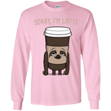 T-Shirts Light Pink / YS I'm Latte Youth Long Sleeve T-Shirt