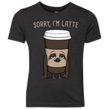 T-Shirts Vintage Black / YXS I'm Latte Youth Triblend T-Shirt