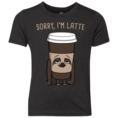 T-Shirts Vintage Black / YXS I'm Latte Youth Triblend T-Shirt