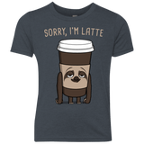 T-Shirts Vintage Navy / YXS I'm Latte Youth Triblend T-Shirt