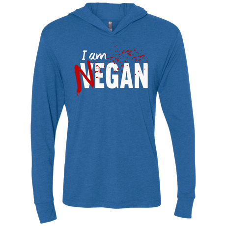 T-Shirts Vintage Royal / X-Small I'm Negan Triblend Long Sleeve Hoodie Tee