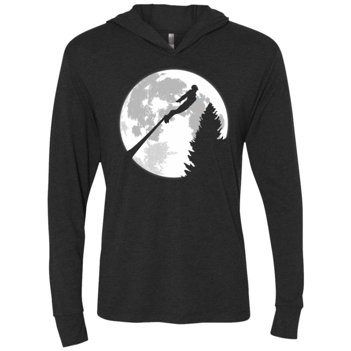 T-Shirts Vintage Black / X-Small I.M Triblend Long Sleeve Hoodie Tee