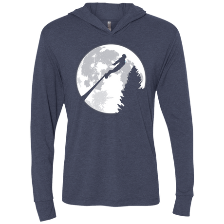 T-Shirts Vintage Navy / X-Small I.M Triblend Long Sleeve Hoodie Tee